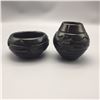 Image 3 : Pair of Santa Clara Carved Pot