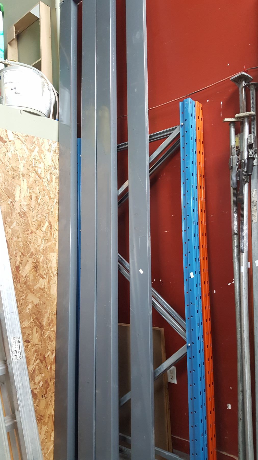 8ft Racking 8FT TALL PALLET RACKING SECTION