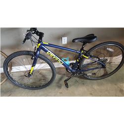 DARK BLUE DEVINCI BIKE