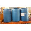 Image 2 : 3 BLUE PLASTIC BARRELS