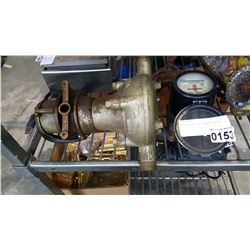 VINTAGE GAS AND WATER METER
