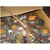 Image 2 : TWO BOXES CAT MOTIF INCENSE BURNERS AND ROUND WOOD JEWELLRY BOXES