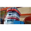 Image 2 : LOT OF TOTES AND SHIPPING BOX