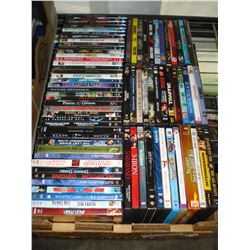 TRAY OF DVDS