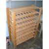 Image 2 : 64 BOTTLE WINE RACK