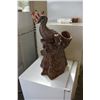 Image 2 : CAST IRON PEACOCK PLANTER