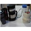 Image 1 : SHELF LOT KITCHEN APPLIANCES ETC.