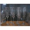 Image 2 : LOT OF WINE AND DRINKING GLASSES AND LARGE GLASS VASE