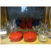 Image 1 : MARTINI GLASSES AND SHRIMP COCKTAIL GLASSES ETC