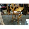 Image 2 : WOOD HIGH CHAIR