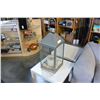 Image 1 : LARGE CANDLE LANTERN AND NEW WINE CORK SAVER