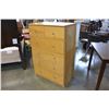 Image 2 : 6 DRAWER MAPLE HIGHBOY DRESSER