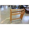Image 2 : WOOD SADDLE RACK