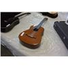 Image 1 : BROWN ACOUSTIC GUITAR W/ IN LAY