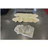 Image 1 : LARGE ANIMAL SKIN AND SMALL SHEEP SKIN