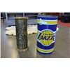 Image 2 : LAKERS WASTE BIN AND UMBRELLA BUCKET