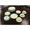 Image 1 : PRIDE OF ERIN ALFRED MEAKIN CHINA - 6 PLACE SETTINGS