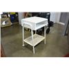 Image 2 : WHITE IKEA ROLLING END TABLE