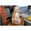 Image 2 : LARGE CERAMIC CAT FIGURE