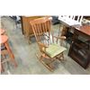 Image 1 : MAPLE ROCKING CHAIR