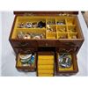Image 2 : JEWELLRY BOX WITH CONTENTS