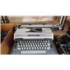 Image 3 : SAWYERS ROTOMATIC SLIDE PROJECTOR AND SCREEN IN BOX WITH CORONA ELECTRIC TYPEWRITER