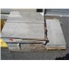 Image 1 : 11 BOXES OF GREY FLOOR TILE 12 X 24 INCH, 15.6 SQ FT PER BOX TOTAL 171 SQ FT