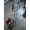 Image 2 : LANTERN AND METAL RACK