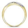 Image 2 : 0.65 CTW Diamond Fashion Ring 10KT Yellow Gold - REF-41F9N