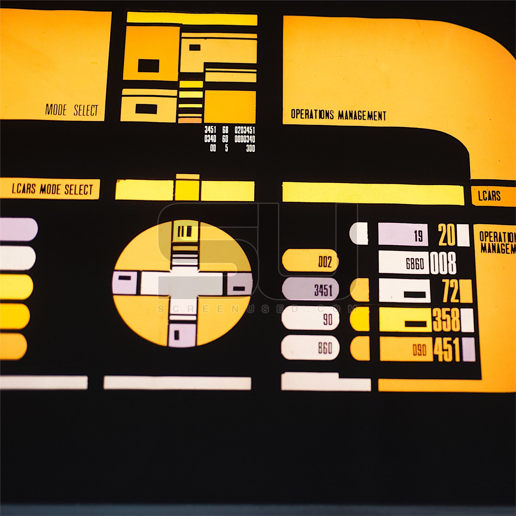Star Trek: The Next Generation (TV) - Data's USS Enterprise-D Bridge ...