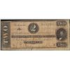 Image 1 : 1864 $2 Confederate States of America Note