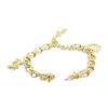 Image 3 : 14KT Yellow Gold Charm Bracelet