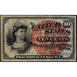 March 3, 1863 Ten Cents Fourth Issue Fractional Currency Note