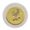 Image 1 : 2005 $15 Australia Lunar Year of the Rooster 1/10 oz. Gold Coin