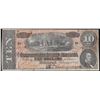 Image 1 : 1864 $10 Confederate States of America Note