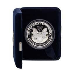 2003-W $1 American Silver Eagle 1 oz Fine Silver Bullion Proof Coin w/Box