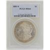Image 1 : 1881-S $1 Morgan Silver Dollar Coin PCGS MS64