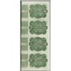 Image 2 : Uncut Sheet of (4) State of Louisiana Baby Bond Obsolete Notes