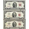 Image 1 : Lot of (3) 1953/1963 $2 Legal Tender Notes