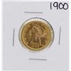 Image 1 : 1900 $5 Liberty Head Half Eagle Gold Coin