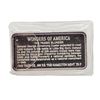 Image 2 : Custer Battlefield Monument Wonders of America 1 oz .999 Fine Silver Art Bar