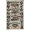 Image 1 : Uncut Sheet of 1857 Western Exchange Fire & Marine Insurance Co. Obsolete Notes