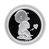 Image 2 : 1988 Rarities Mint .999 Fine Silver 5 oz. Peanuts Limited Edition Round