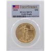 Image 1 : 2018 $50 American Gold Eagle Coin PCGS MS70 First Strike