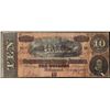Image 1 : 1864 $10 Confederate States of America Note
