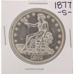 1877-S $1 Trade Silver Dollar Coin