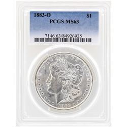 1883-O $1 Morgan Silver Dollar Coin PCGS MS63