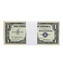 Pack of (100) Consecutive 1957 $1 Silver Certificate Notes