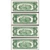 Image 2 : Lot of (4) 1953/1963 $2 Legal Tender Notes