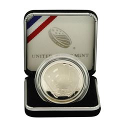 2014 $1 National Baseball Hall of Fame Proof Silver Coin w/Box & COA